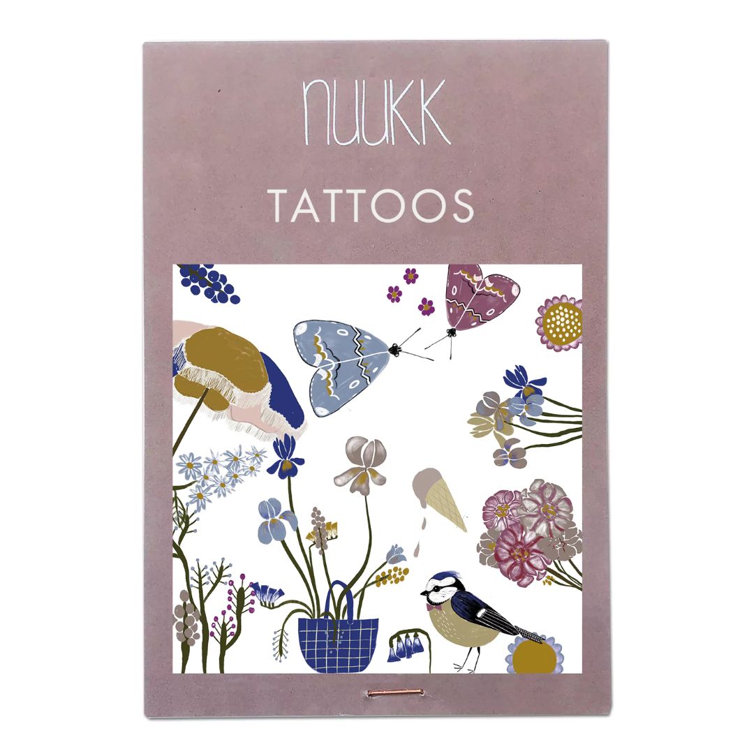 nuukk: Organic Tattoo Summer Garden