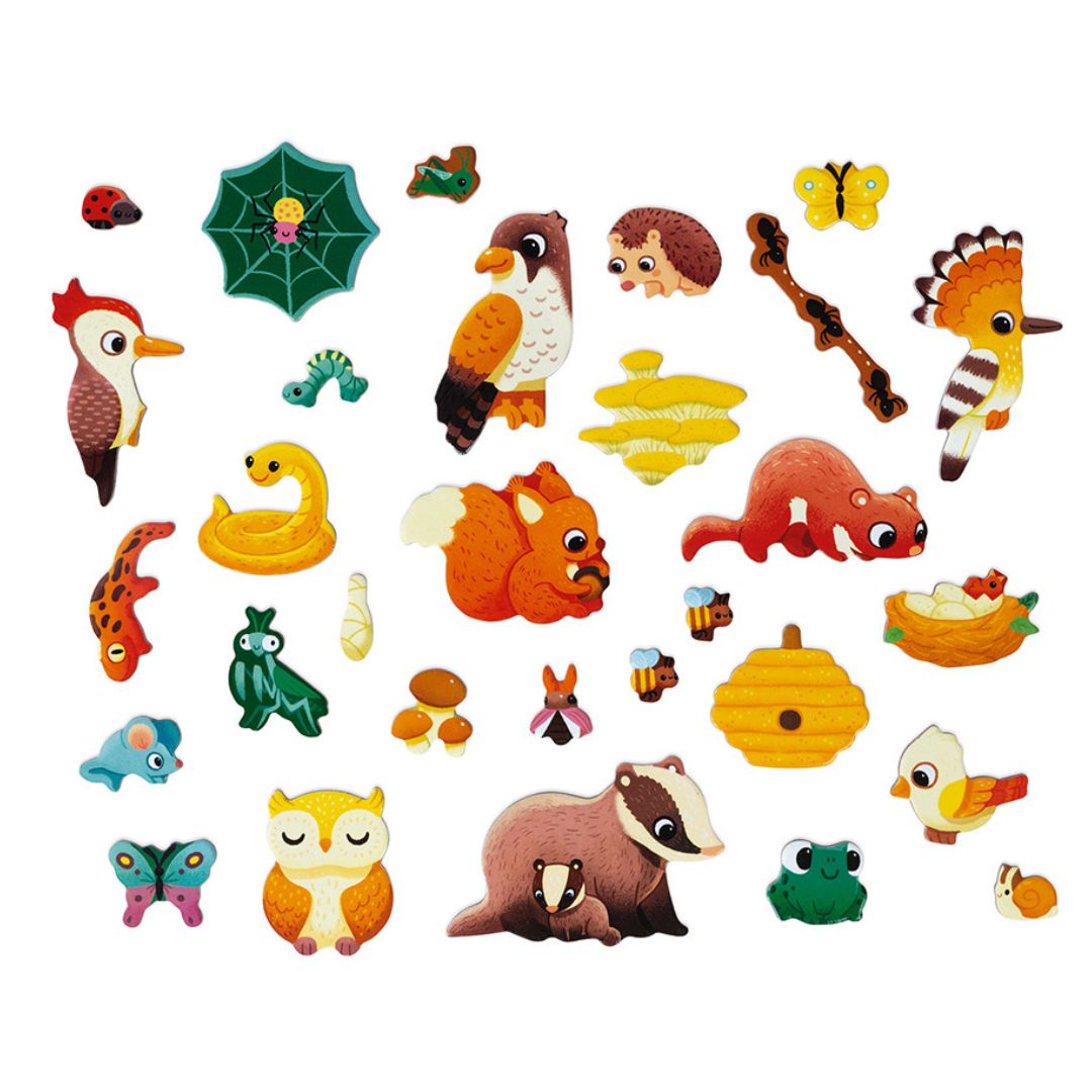 Janod: The Old Oak Forest Magnetic Playset - Image 2