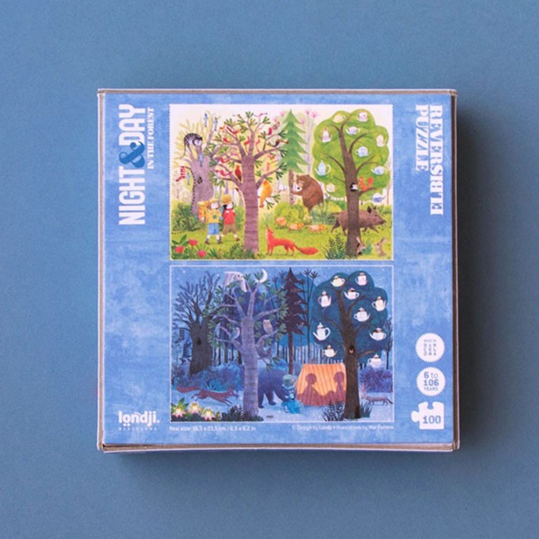 3_Londji_Day and Night in the Forest_Sestavljanka_Puzli_Pocket Puzzle_PZ553U