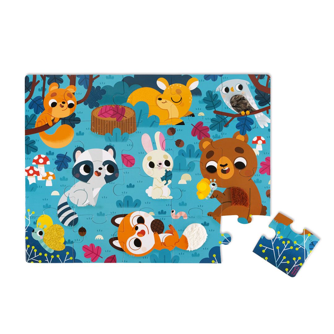 Janod: In the Forest (tactile puzzle) - Image 2