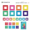 Connetix Bright Portal - Pack De 48 Piezas Magnéticas | Azulejos Educativos Con Giro 360° Para Construir