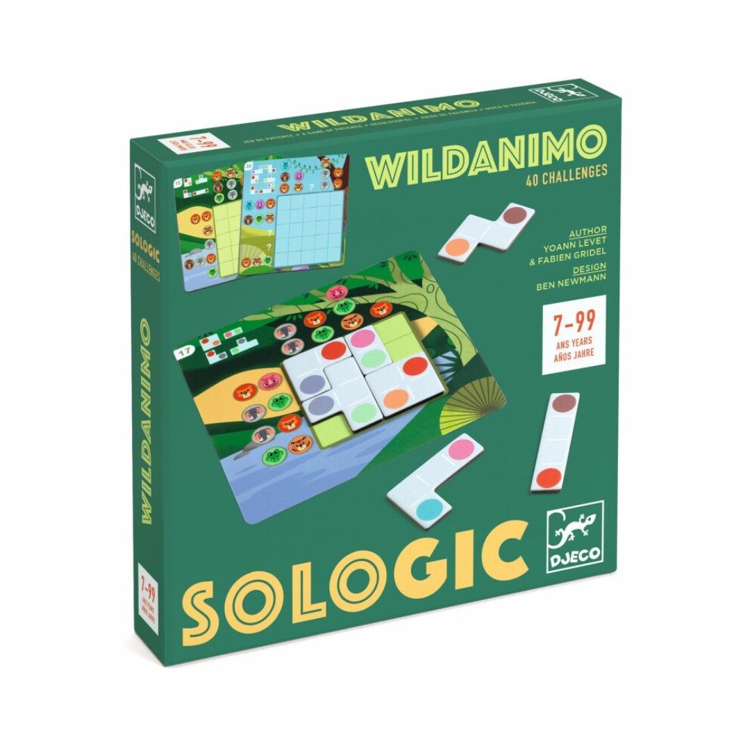 Djeco Sologic: Wildanimo - logična miselna igra