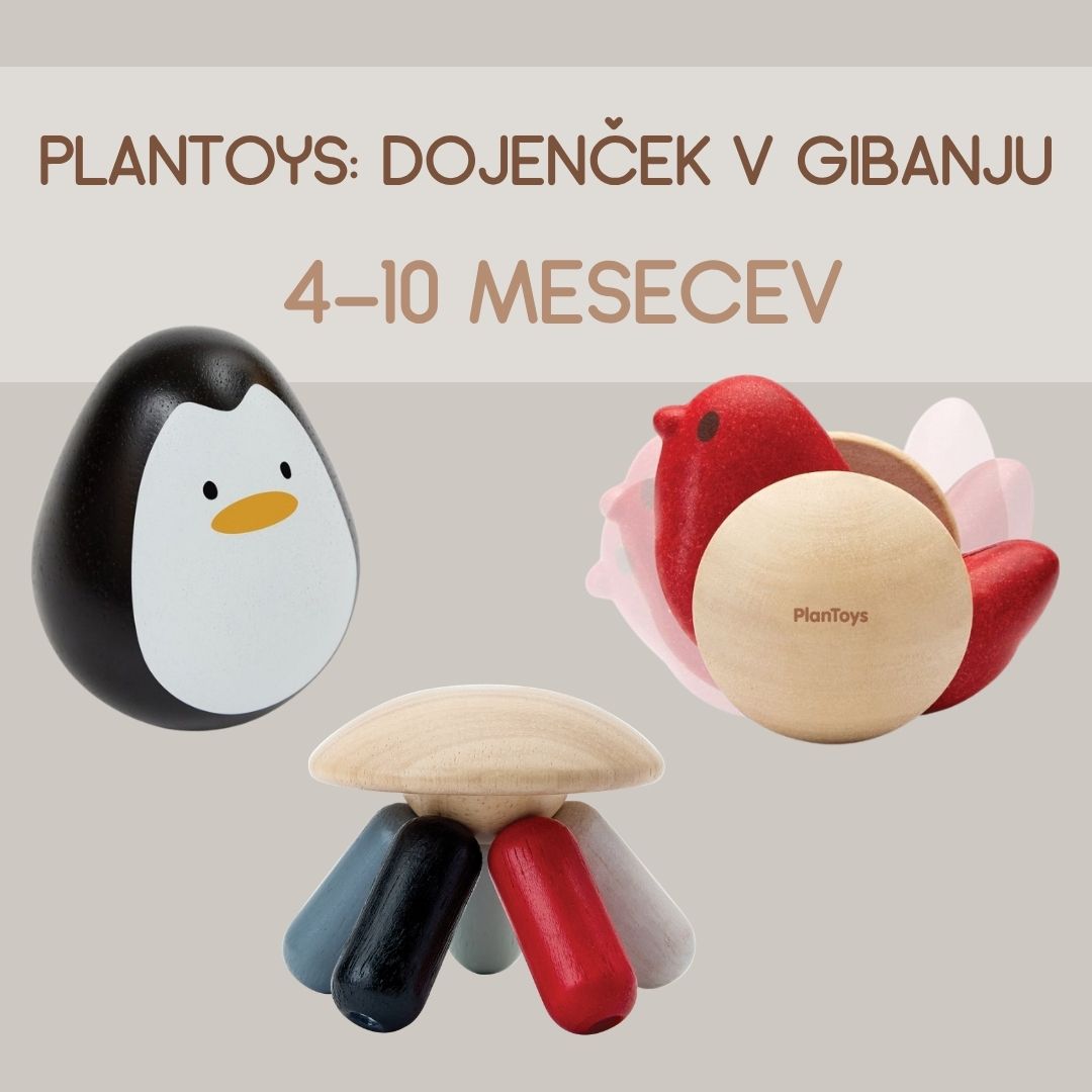 Plan Toys: Dojenček v gibanju II. (paket za igro)