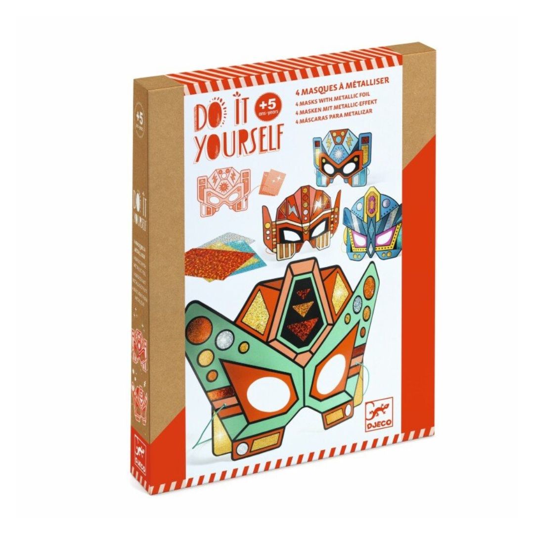 Djeco: Naredi sam - Super robotske maske