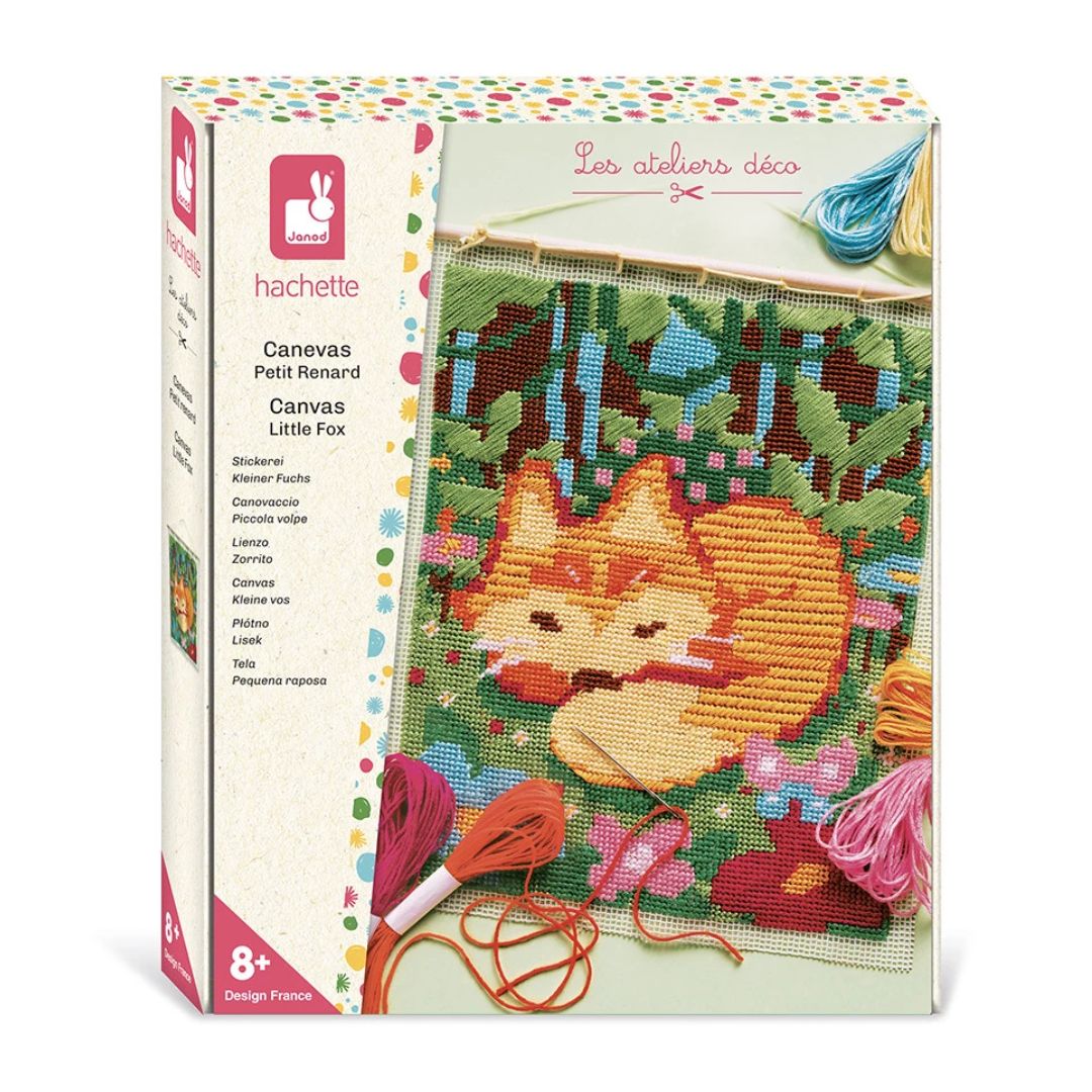 Janod: Needlepoint Craft Set - Little Fox