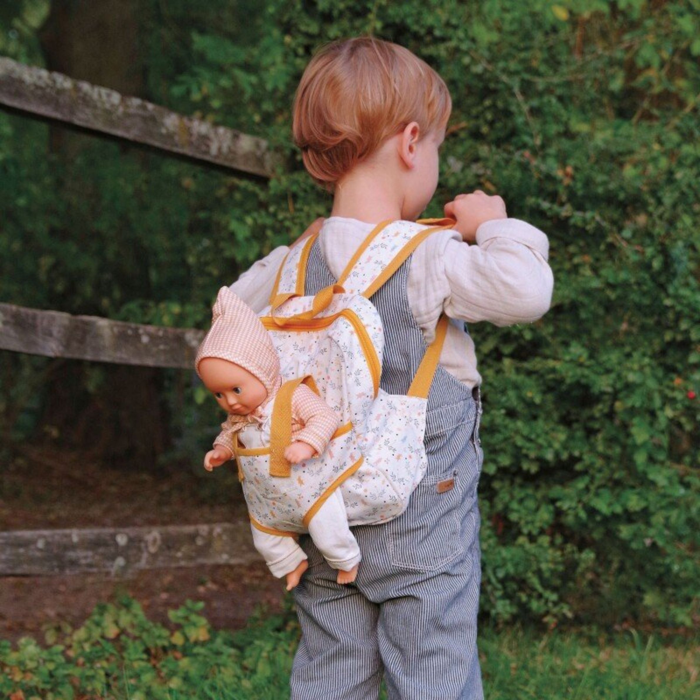 Djeco Pomea: Backpack with Doll Carrier - Image 2