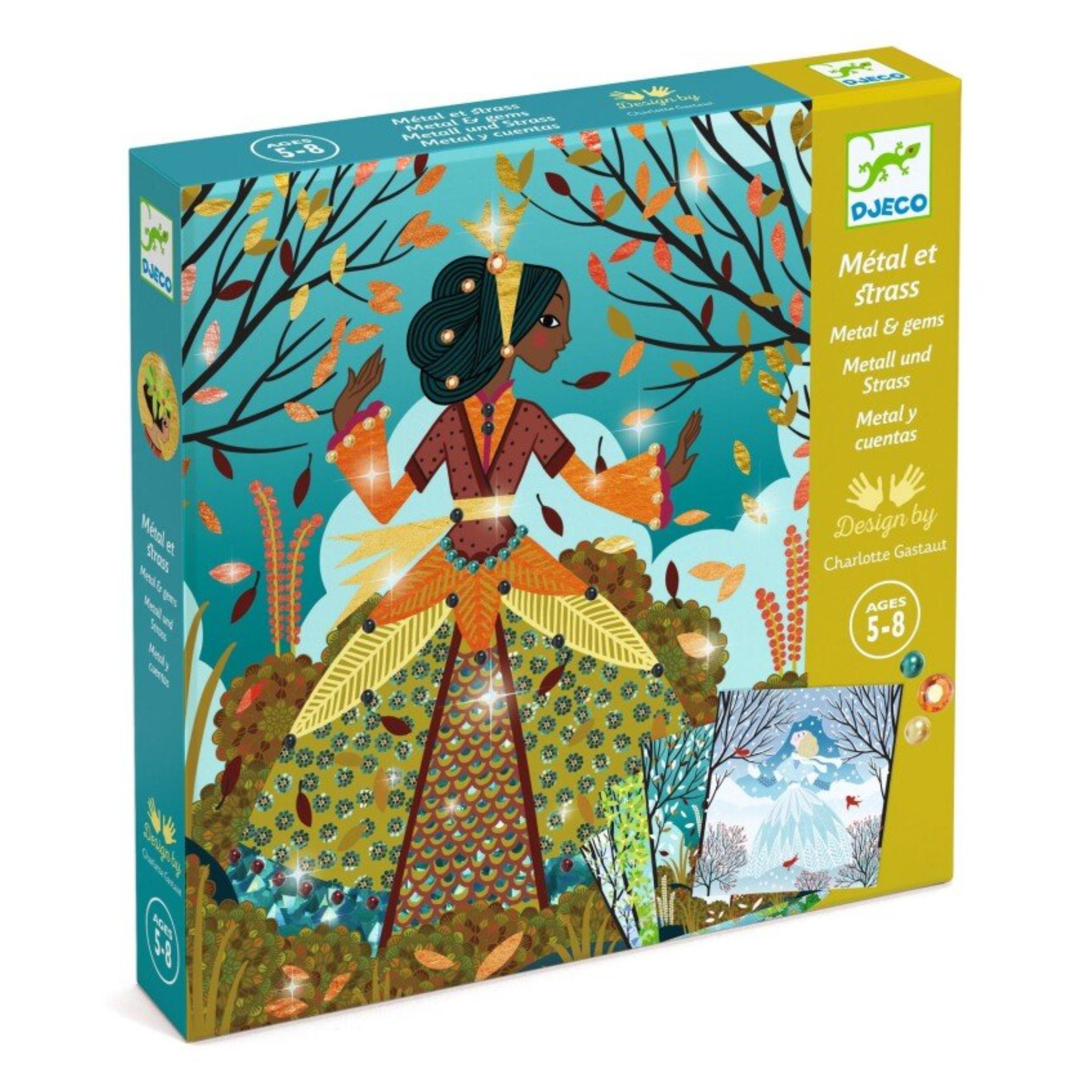 Djeco: Season Fairies (foil decorating activity)