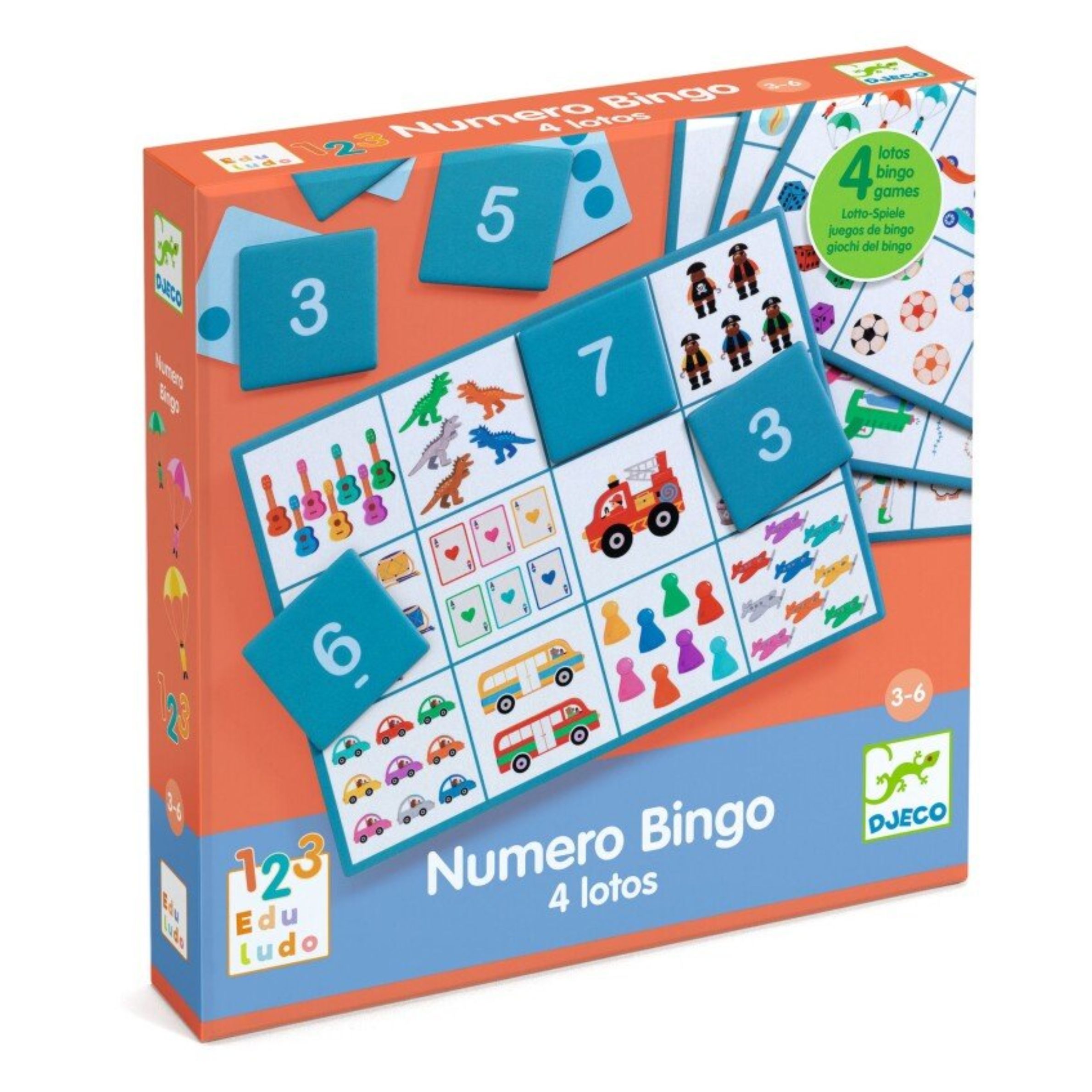 Djeco: Številčni bingo