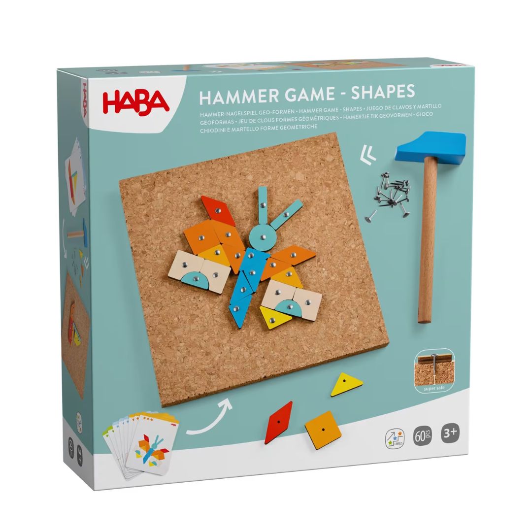 Haba: Geometrijska igra s kladivom