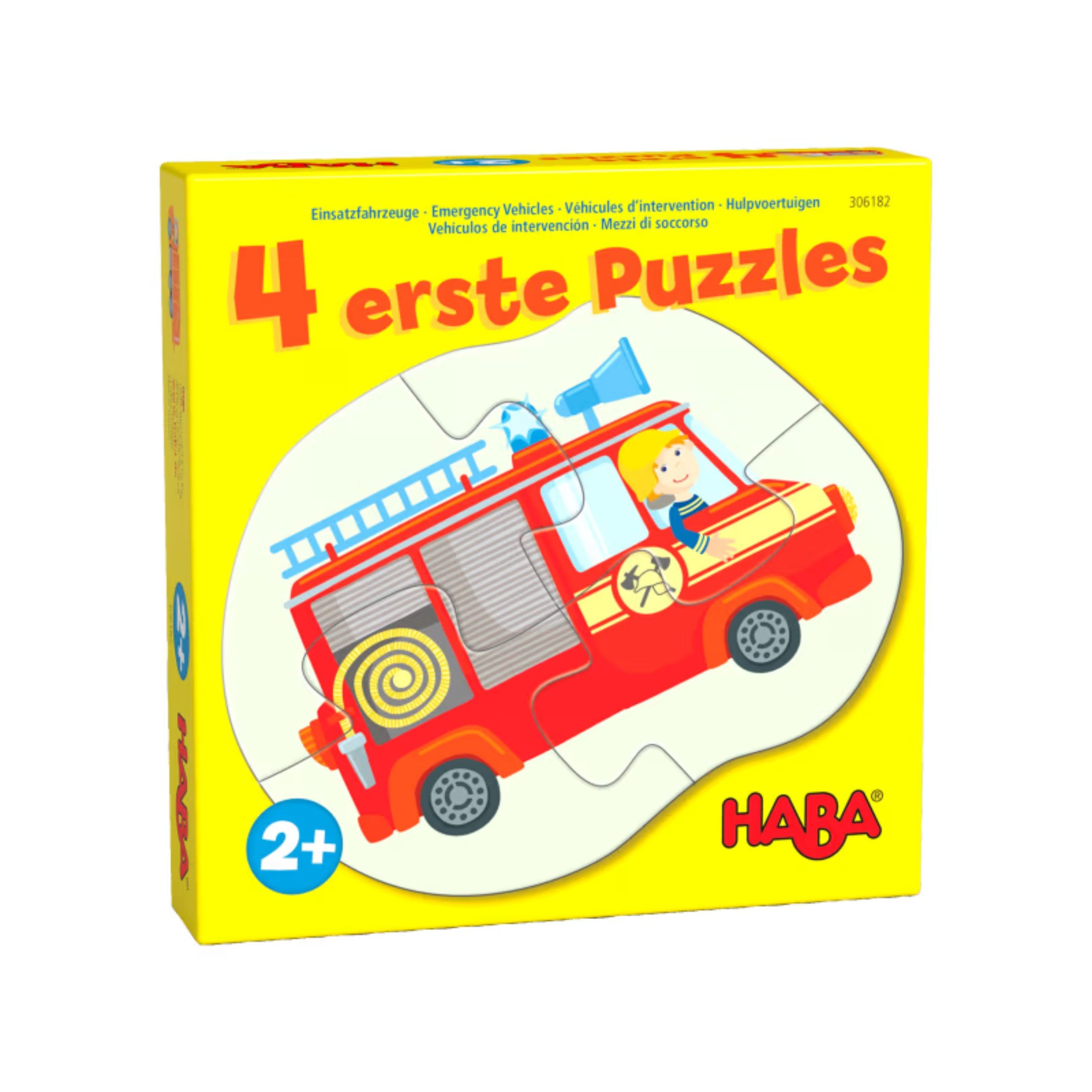 Haba: Moja prva sestavljanka - interventna vozila