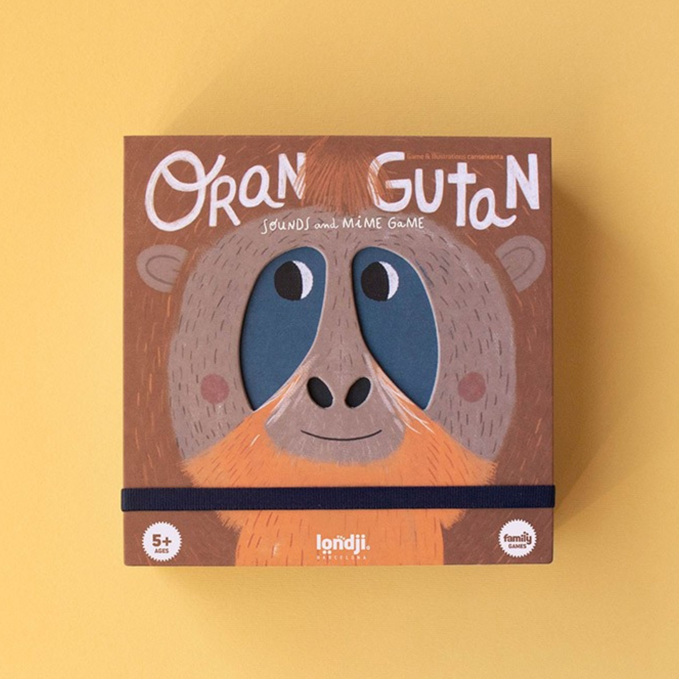 Londji: Orangutan (sound & mime memory game)