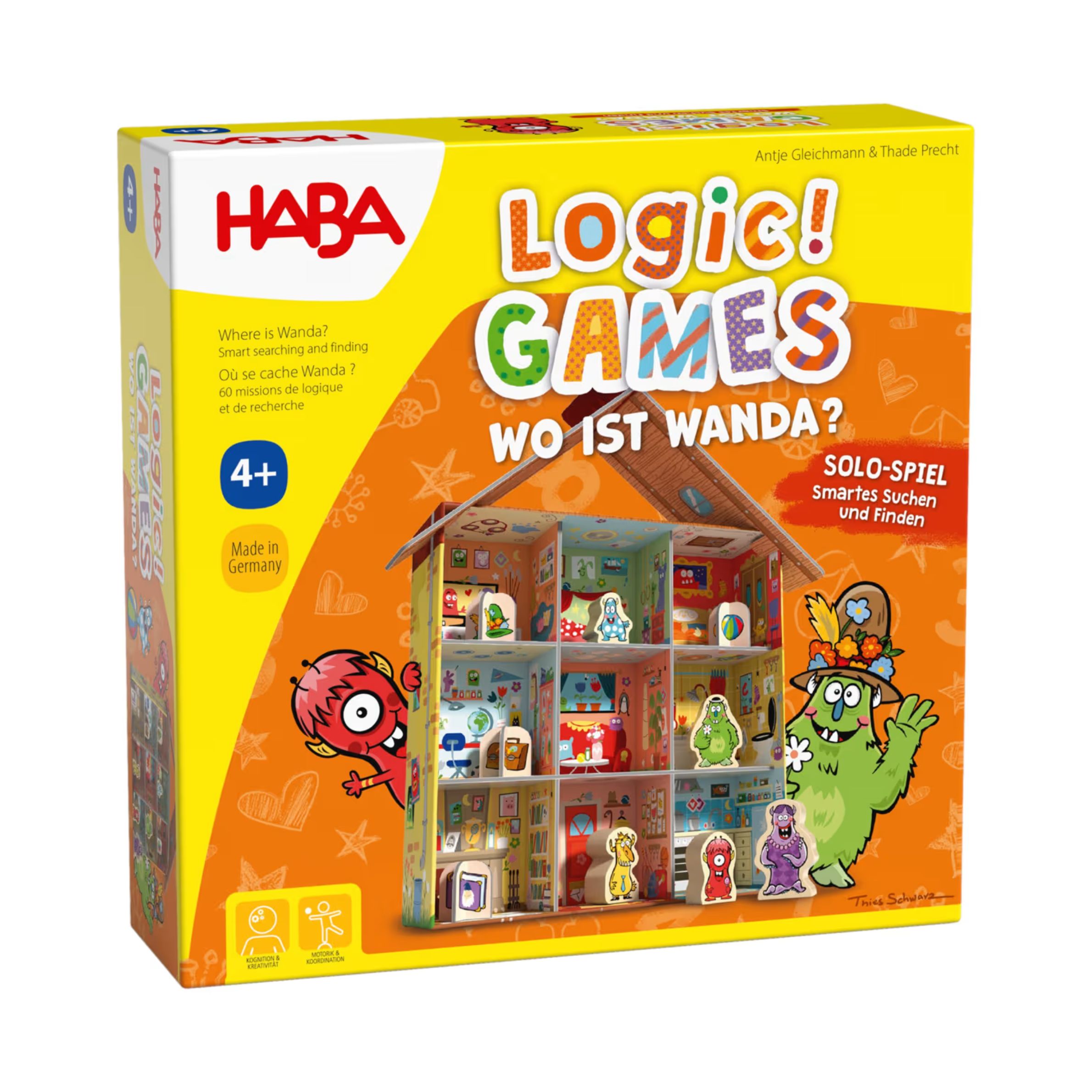 Haba: Kje je Wanda? (solo logic igra)