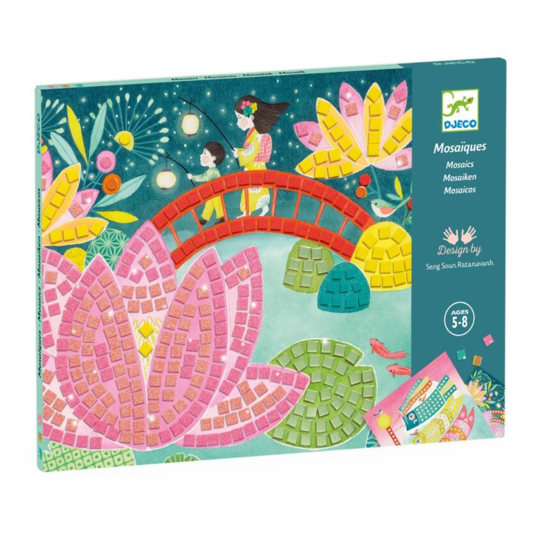 Djeco: Kyoto Sticker Mosaic Kit