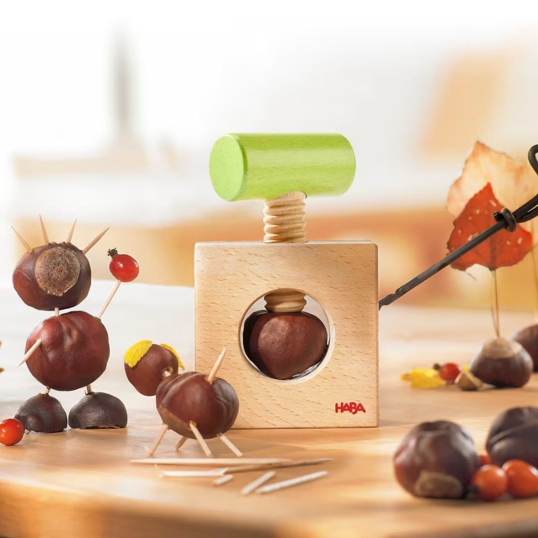 Haba: Nut Cracker & Chestnut Drill - Image 2
