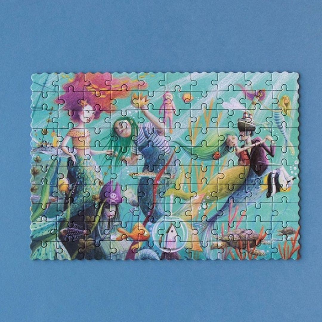 2-londji-mermaid-sirene-majhna-sestavljanka-100-kosov-pz564U