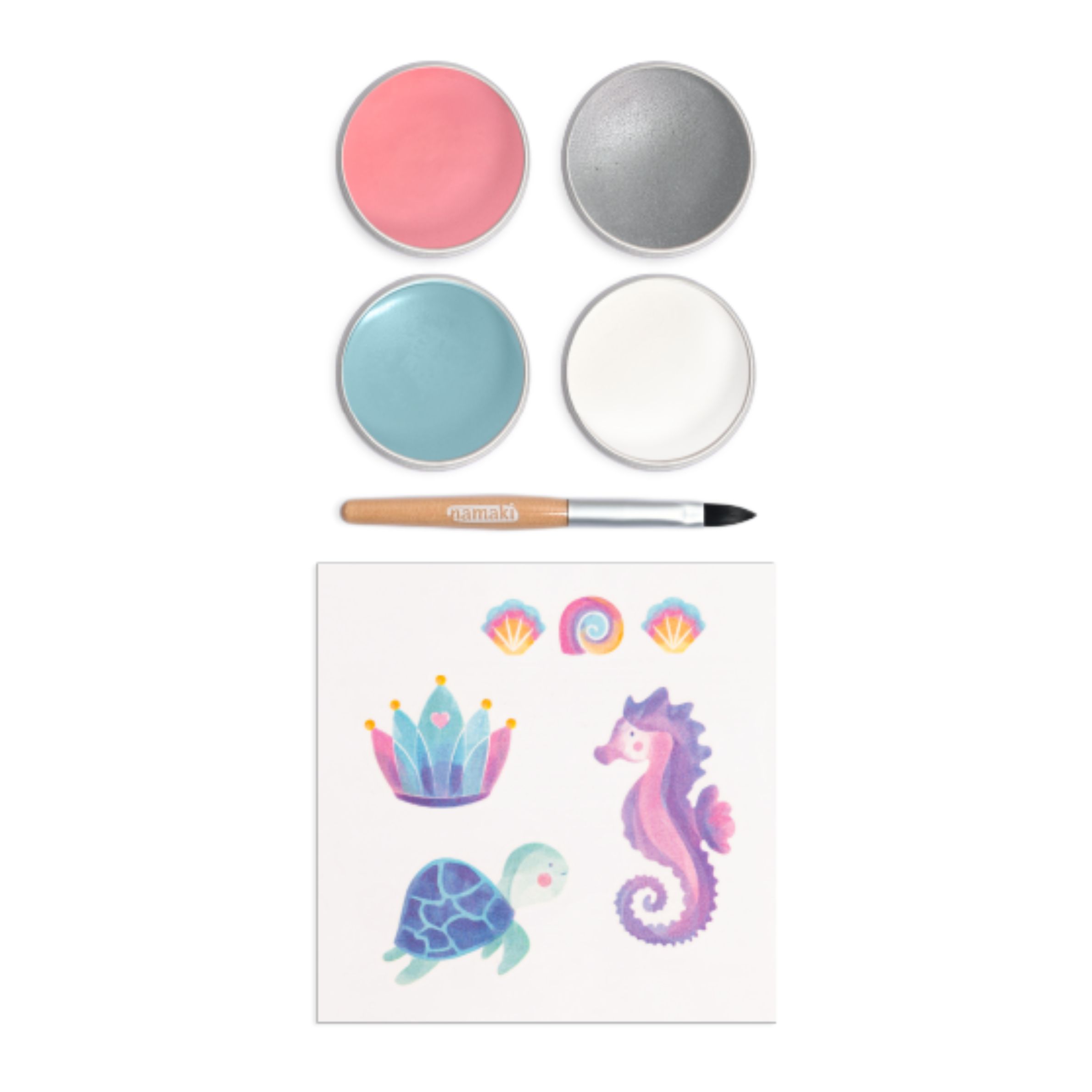 Namaki: Shimmering Mermaid Facepainting Kit - Image 3