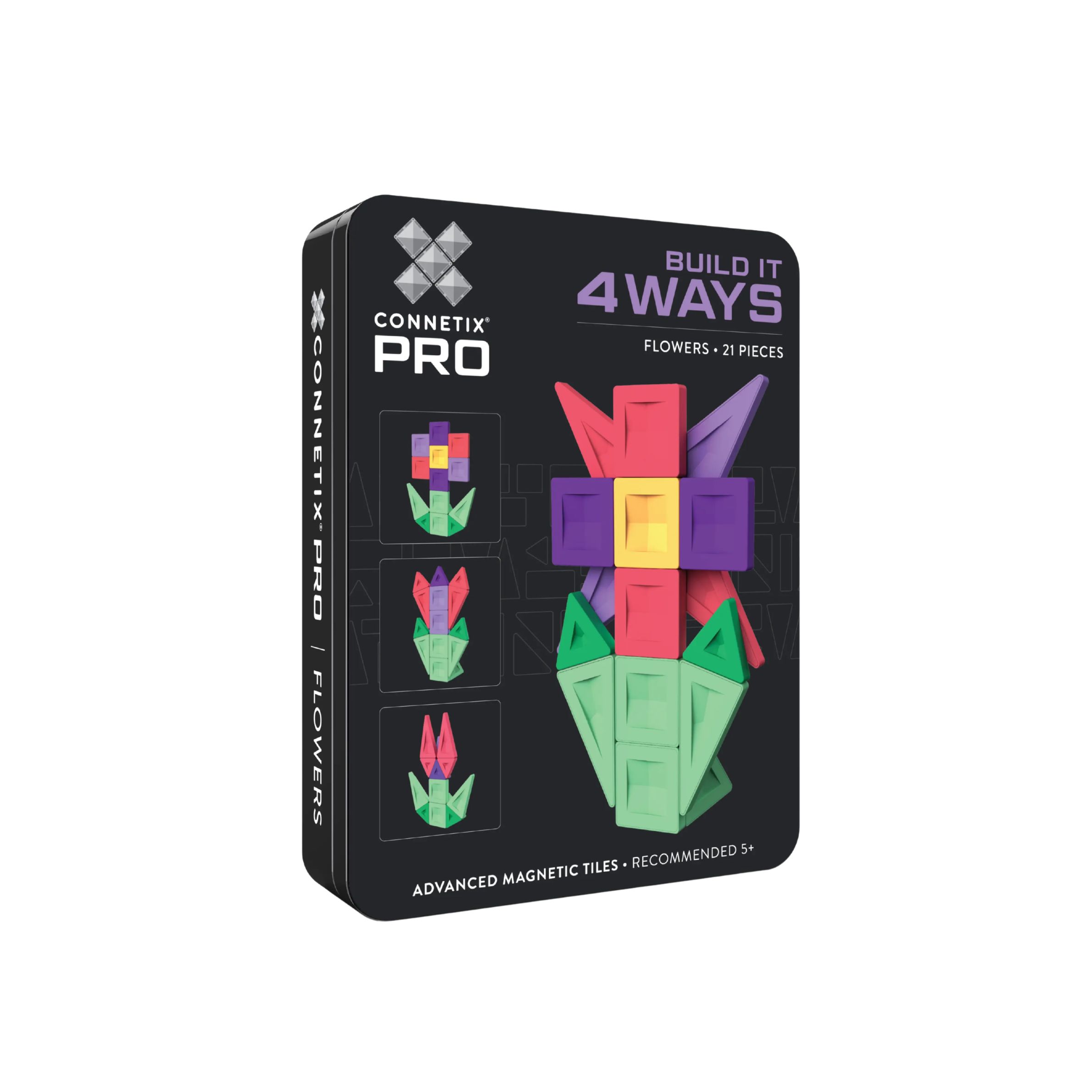 Connetix PRO: 4-in-1 Set - Flowers (21 pieces)