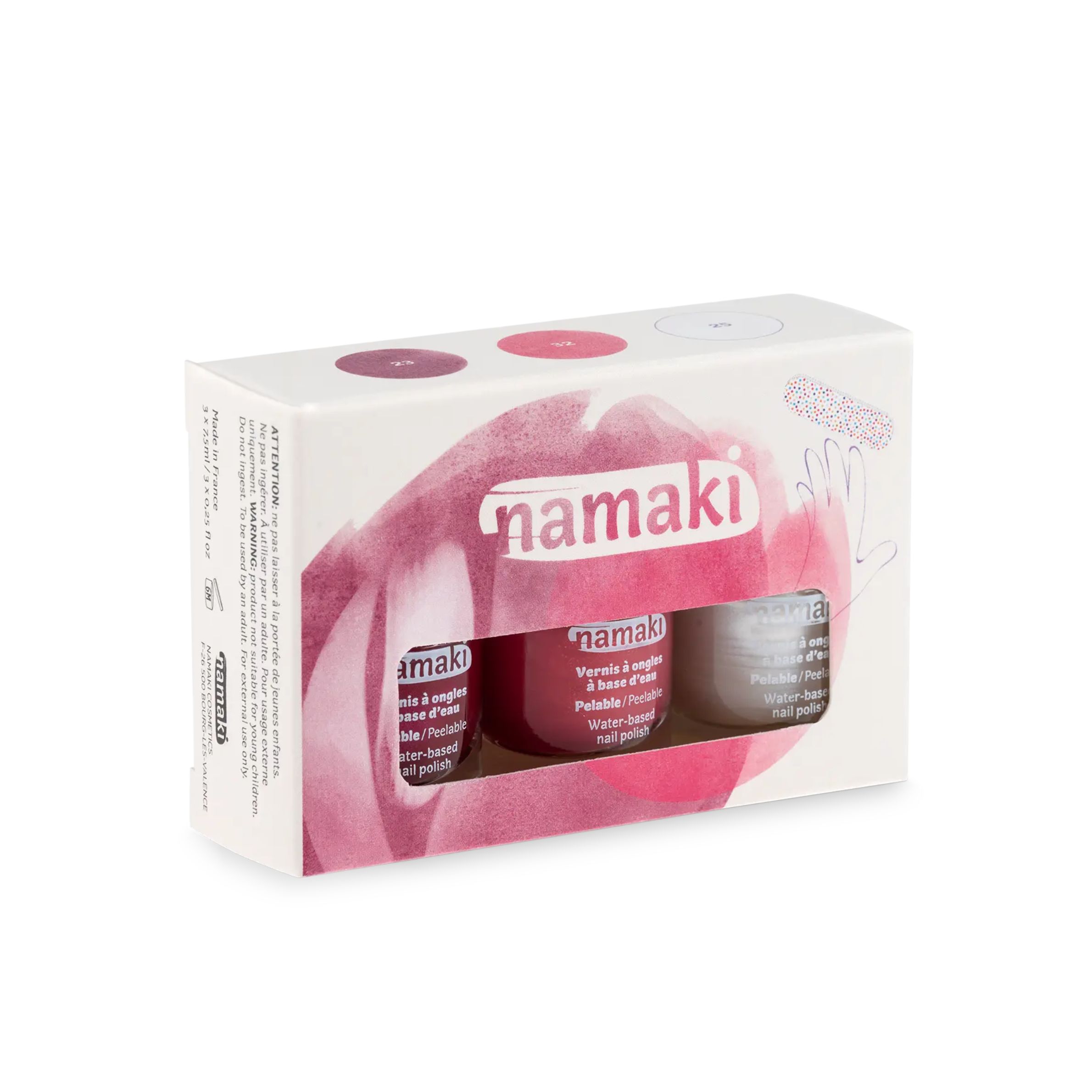 Namaki: Set of Nailpolish for Children - Sorbet