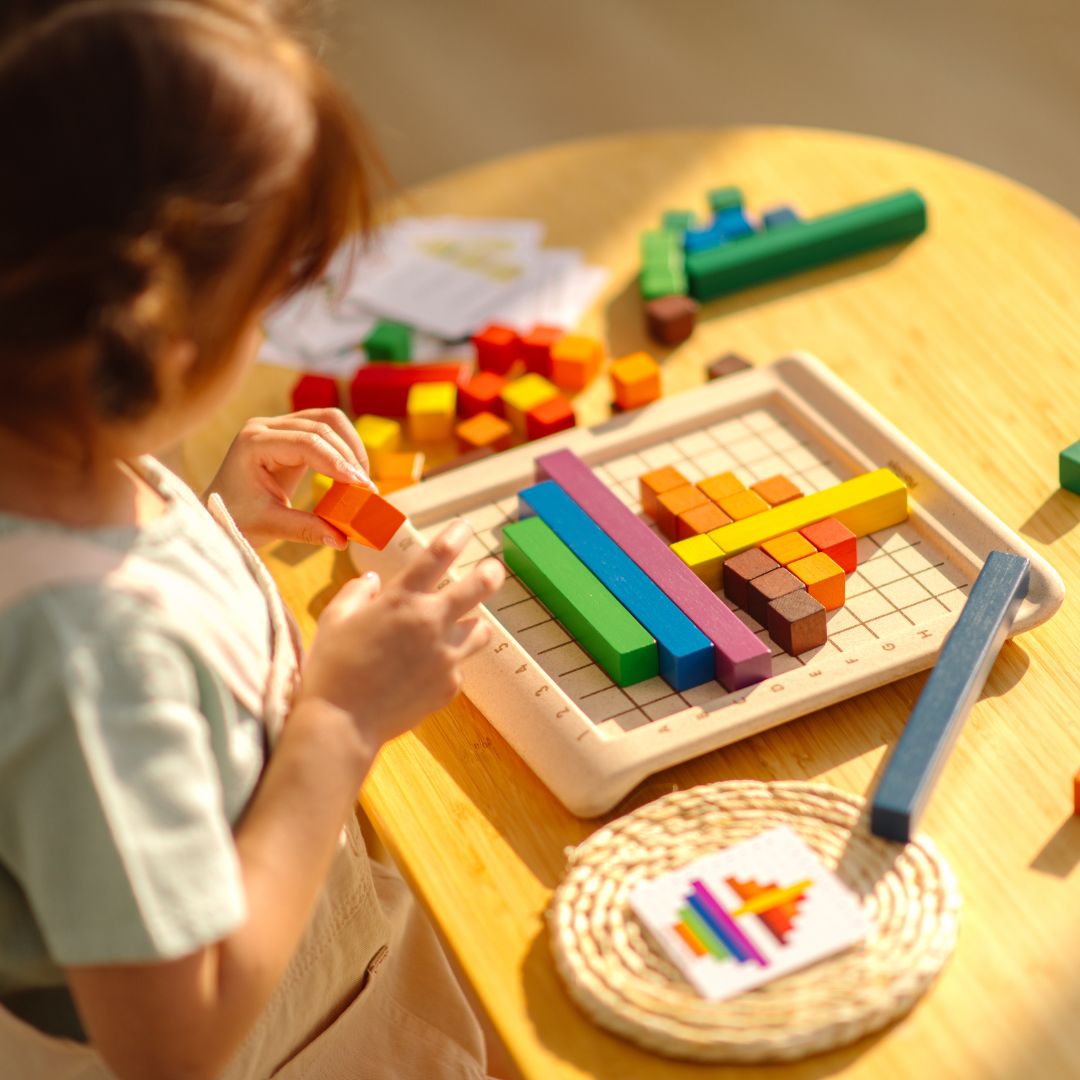 Plan Toys: Math Cubes - Image 3