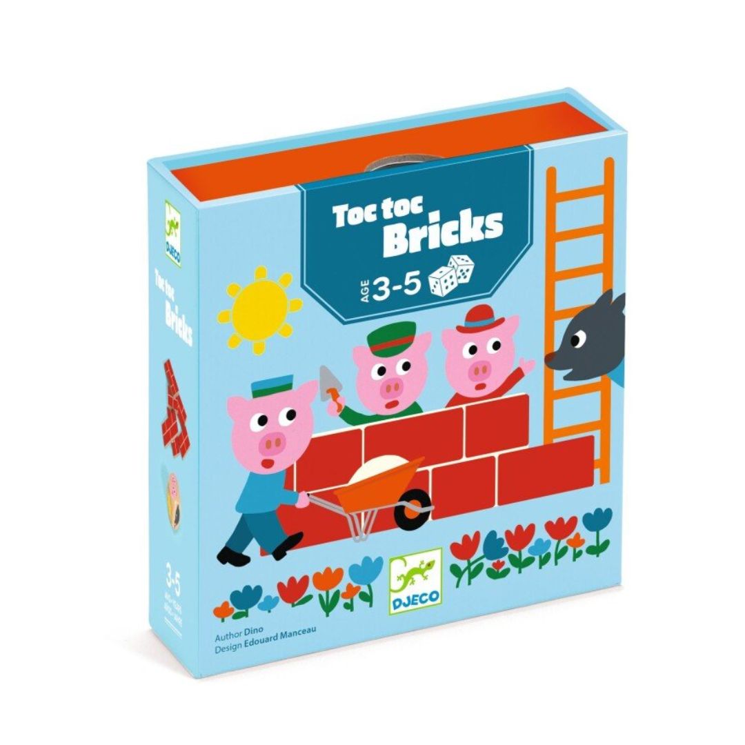 Djeco: Toc Toc Bricks (first dice game)