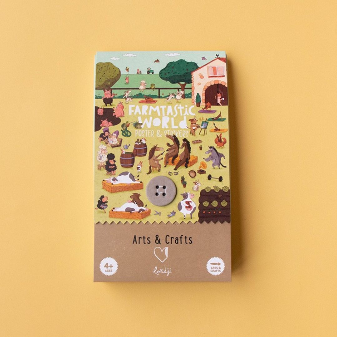 Londji: Farmtastic! (Poster & Stickers)